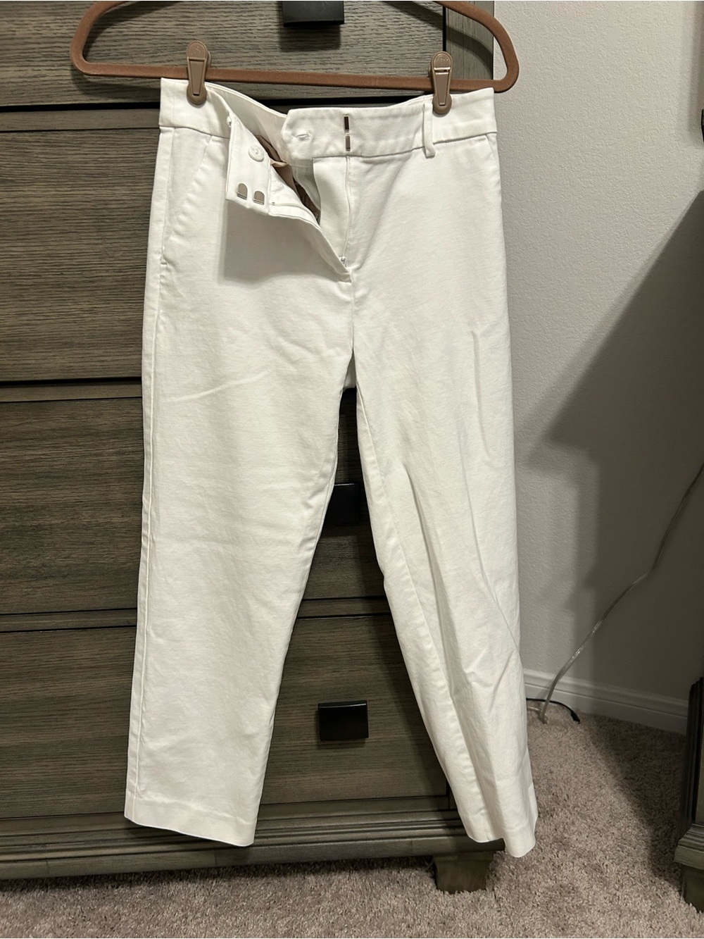 LOFT White Chino-Style Women’s Pants